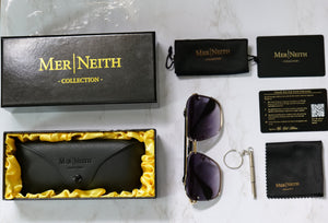 Monarch Noir  - Mer Neith Collection Signature Aviators