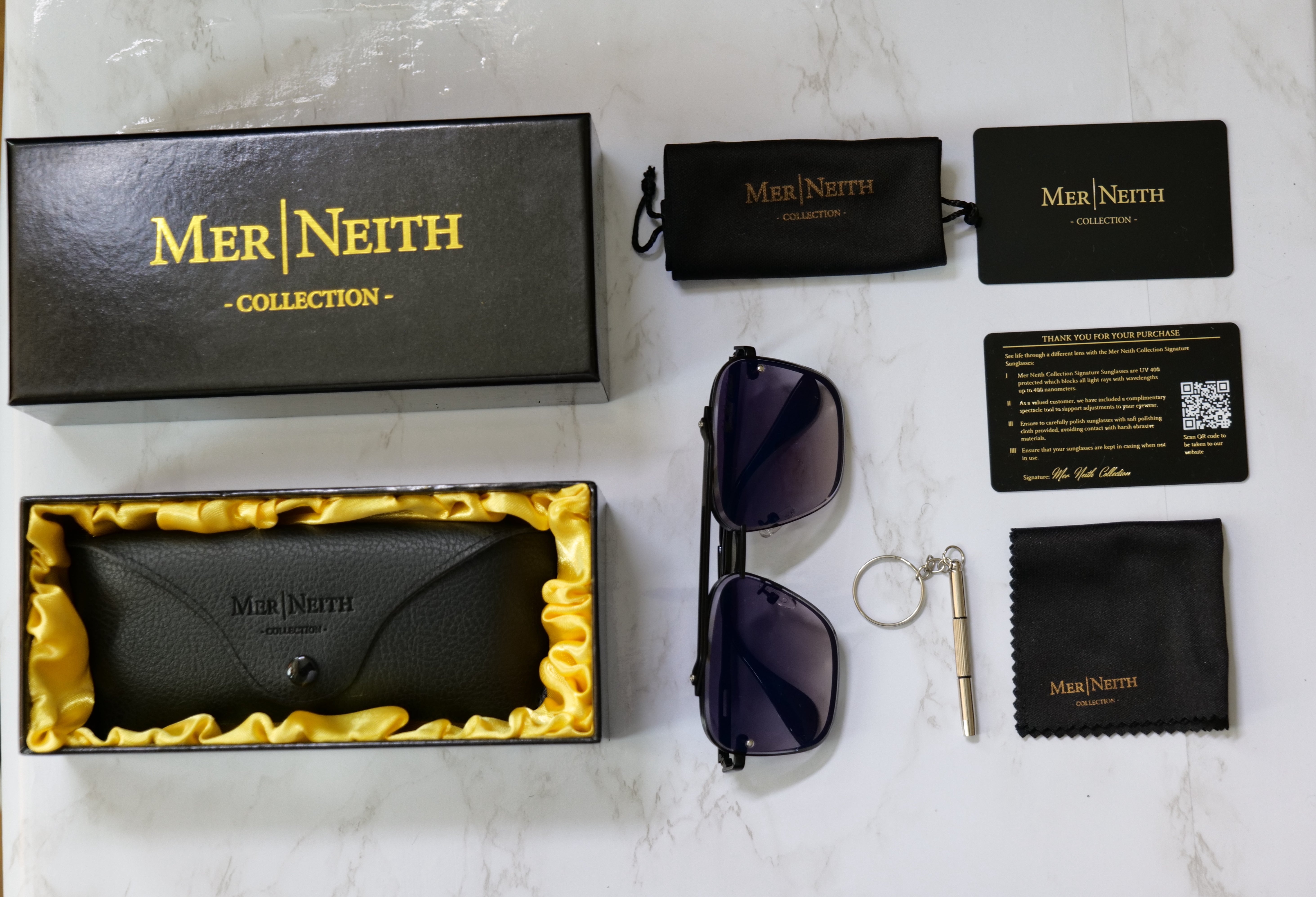 Knight Heist - Mer Neith Collection Signature Aviators