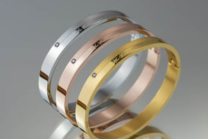 18k Gold Trilogy Signature Bracelet