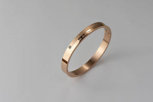 18k Trilogy Rose Gold Signature Bracelet